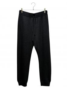 AURALEE（オーラリー）の古着「BABY CASHMERE KNIT PANTS」｜ブラック