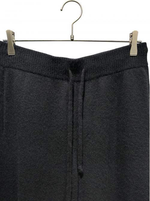 AURALEE（オーラリー）AURALEE (オーラリー) BABY CASHMERE KNIT PANTS ブラック サイズ:5の古着・服飾アイテム