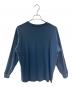 AURALEE (オーラリー) LUSTER PLAITING L/S TEE ディープブルー サイズ:4 未使用品：11000円
