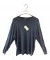 AURALEE（オーラリー）の古着「WOOL SOFT JERSEY L/S TEE/長袖Tシャツ/ウール」｜チャコールグレー