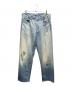 AURALEE（オーラリー）の古着「SELVEDGE FADED HEAVY DENIM WIDE PANTS」