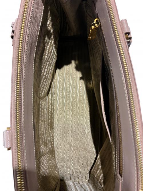 PRADA（プラダ）PRADA (プラダ) ガレリア/サフィアーノ/BN1801 ピンクベージュ サイズ:-の古着・服飾アイテム