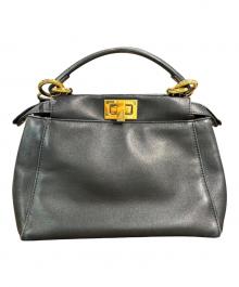 FENDI（フェンディ）の古着「2WAYバッグ」｜ブラック×ゴールド金具