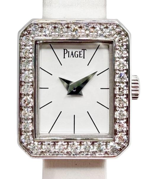 PIAGET（ピアジェ）PIAGET (ピアジェ) Mini Protocole ミニプロトコール Ref.G0A34503 15mm 白文字盤 ホワイト サイズ:15mm/14-17.5cmの古着・服飾アイテム