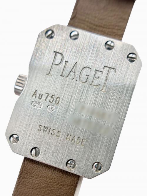 PIAGET（ピアジェ）PIAGET (ピアジェ) Mini Protocole ミニプロトコール Ref.G0A34503 15mm 白文字盤 ホワイト サイズ:15mm/14-17.5cmの古着・服飾アイテム