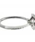 中古・古着 HARRY WINSTON (ハリーウィンストン) Belle Round Brilliant Diamond Micropave Engagement Ring ベル・エンゲージメントリング サイズ:7.5号：700000円