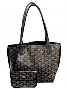 GOYARD（ゴヤール）の古着「アンジュ ミニ　トートバッグ」｜ブラック