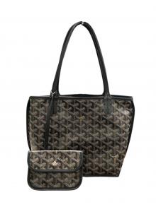 GOYARD（ゴヤール）の古着「アンジュ ミニ　トートバッグ」｜ブラック