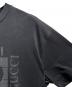 中古・古着 GUCCI (グッチ) ロゴプリントTシャツ/855021 XJHOD ブラック サイズ:L：55000円