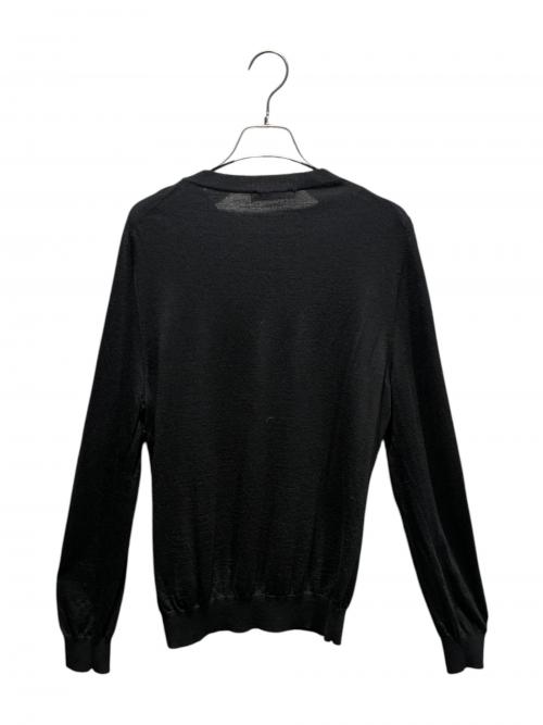 VALENTINO（ヴァレンティノ）VALENTINO (ヴァレンティノ) ウールニット ブラック サイズ:Mの古着・服飾アイテム