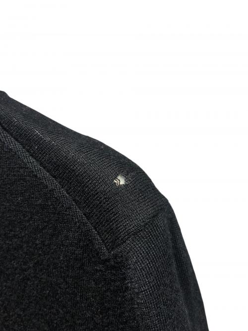 VALENTINO（ヴァレンティノ）VALENTINO (ヴァレンティノ) ウールニット ブラック サイズ:Mの古着・服飾アイテム