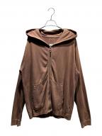 VISVIMビズビム）の古着「CORDS F.Z. HOODIE」｜ブラウン