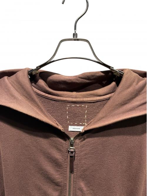 VISVIM（ビズビム）VISVIM (ビズビム) CORDS F.Z. HOODIE ブラウン サイズ:4の古着・服飾アイテム