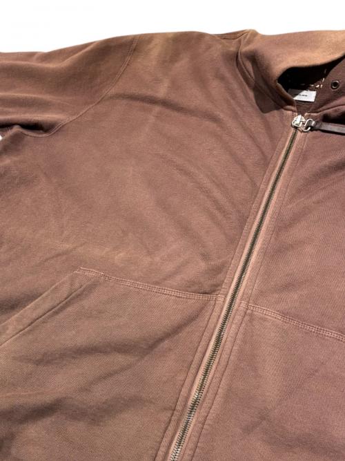 VISVIM（ビズビム）VISVIM (ビズビム) CORDS F.Z. HOODIE ブラウン サイズ:4の古着・服飾アイテム