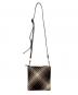 Vivienne Westwood (ヴィヴィアンウエストウッド) ダービースクエアクロスボディバッグ ブラウン×ブラック×ホワイト：35000円