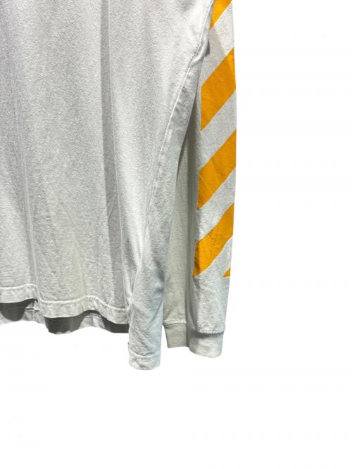OFFWHITE（オフホワイト）OFFWHITE (オフホワイト) CARAVAGGIO PAINTING L/S TEE ホワイト サイズ:Mの古着・服飾アイテム