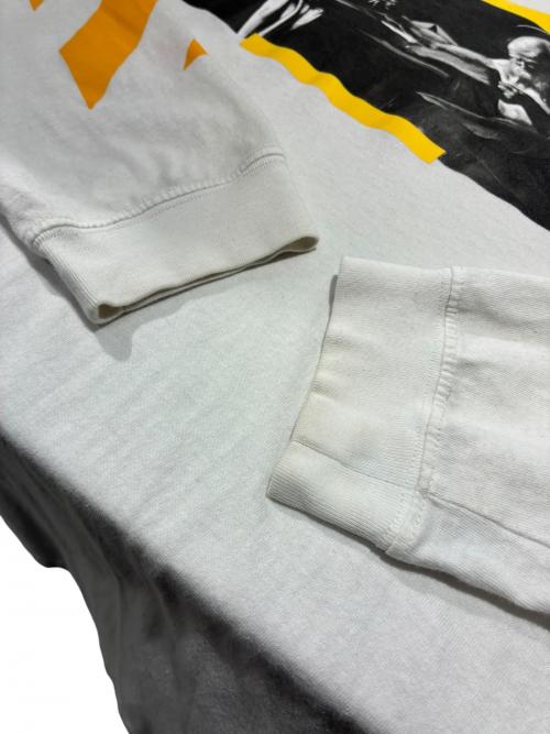 OFFWHITE（オフホワイト）OFFWHITE (オフホワイト) CARAVAGGIO PAINTING L/S TEE ホワイト サイズ:Mの古着・服飾アイテム