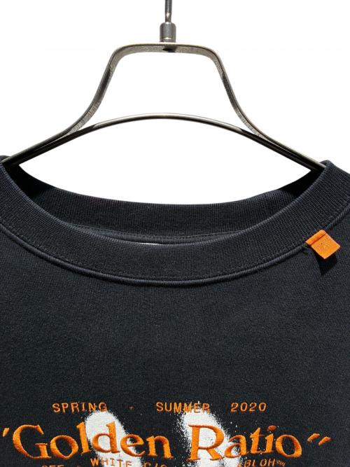 OFFWHITE（オフホワイト）OFFWHITE (オフホワイト) Cartoon Golden Ratio Incompiuto Sweatshirt ブラック サイズ:XSの古着・服飾アイテム
