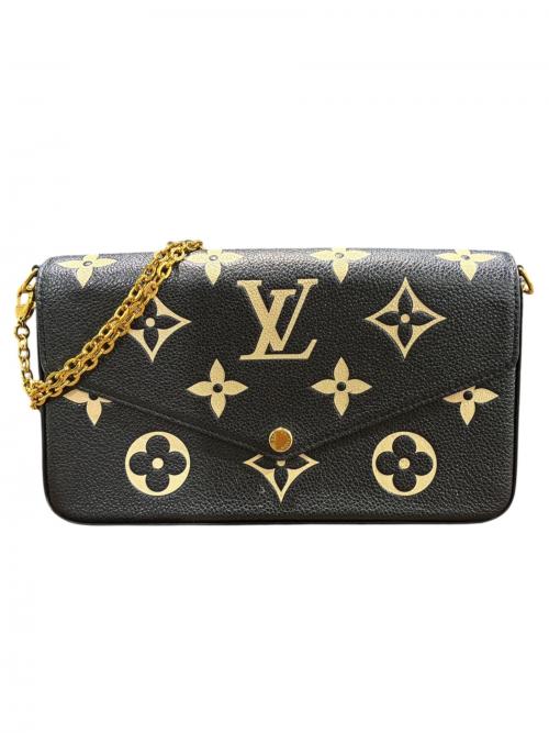 LOUIS VUITTON（ルイ ヴィトン）LOUIS VUITTON (ルイ ヴィトン) ポシェット・フェリシー/M80482 ブラック サイズ:-の古着・服飾アイテム