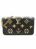 LOUIS VUITTON（ルイ ヴィトン）の古着「ポシェット・フェリシー/M80482」｜ブラック