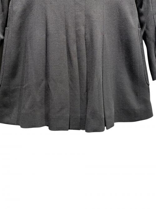 CHANEL（シャネル）CHANEL (シャネル) ココマークボタンノーカラージャケット/2466 ブラック サイズ:36の古着・服飾アイテム
