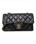 CHANELシャネル）の古着「マトラッセ20 チェーンショルダーバッグ A69900」｜ブラック×シルバー金具