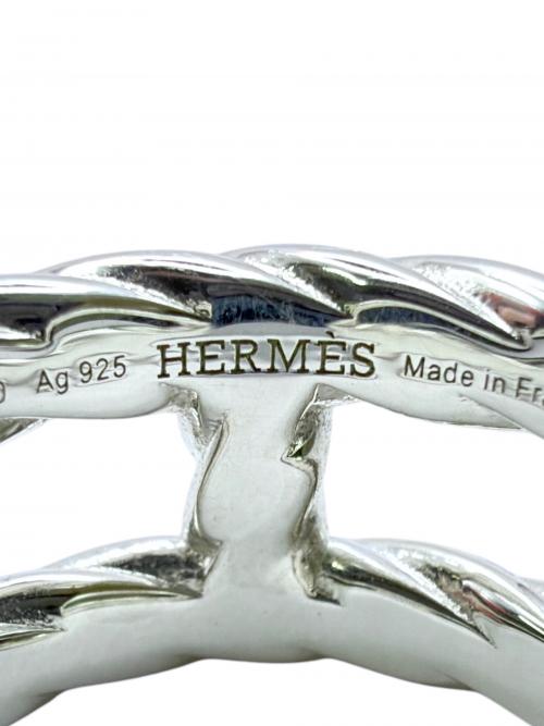 HERMES（エルメス）HERMES (エルメス) アレアⅡツイストリング/H126637B シルバー サイズ:62（22号）の古着・服飾アイテム