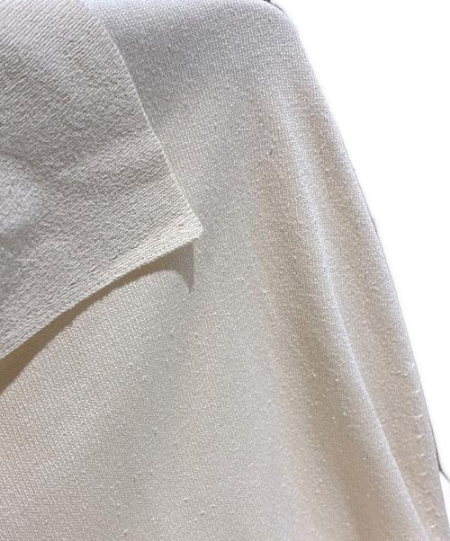 AURALEE（オーラリー）AURALEE (オーラリー) HIGH GAUGE TUSSAH SILK KNIT SKIPPER POLO/A26SP02SJ アイボリー サイズ:4の古着・服飾アイテム