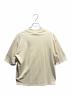 AURALEE (オーラリー) HIGH GAUGE TUSSAH SILK KNIT SKIPPER POLO/A26SP02SJ アイボリー サイズ:4：28000円