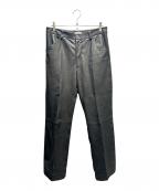 AURALEEオーラリー）の古着「TEXTURED LAMB LEATHER PANTS」｜ブラック