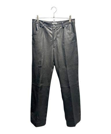 中古・古着通販】AURALEE (オーラリー) TEXTURED LAMB LEATHER PANTS
