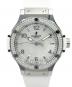 HUBLOT（ウブロ）の古着「BigBang All Whtite Diamonds Mother of Pearl ビッグ・バン オールホワイト ダイヤモンド マザーオブパール Ref.361.SE.6010.RW.1104 38mm ホワイトシェル文字盤」｜ホワイト