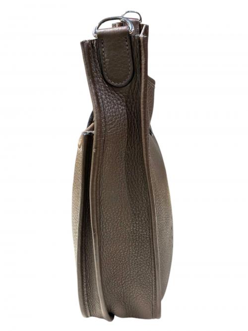 HERMES（エルメス）HERMES (エルメス) Evelyne 2 PM エブリン 2 PM/トリヨンクレマンス/ブラウン系/▢K刻印：2007年製造/シルバー金具 ブラウン サイズ:PMの古着・服飾アイテム