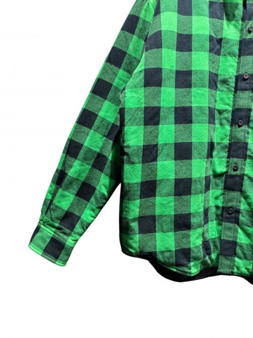 BALENCIAGA（バレンシアガ）BALENCIAGA (バレンシアガ) シャツジャケット グリーン サイズ:44の古着・服飾アイテム
