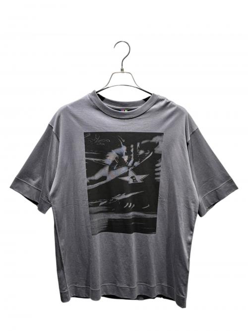 PS Paul Smith（ＰＳポールスミス）PS Paul Smith (ＰＳポールスミス) 半袖カットソー グレー サイズ:Mの古着・服飾アイテム