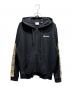 BURBERRY（バーバリー）の古着「ノバチェックスリーブジップパーカー/8025684」｜ブラック