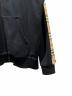 中古・古着 BURBERRY (バーバリー) ノバチェックスリーブジップパーカー/8025684 ブラック サイズ:M：40000円