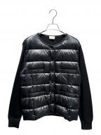 MONCLERモンクレール）の古着「CARDIGAN/ダウンカーディガン」｜ブラック