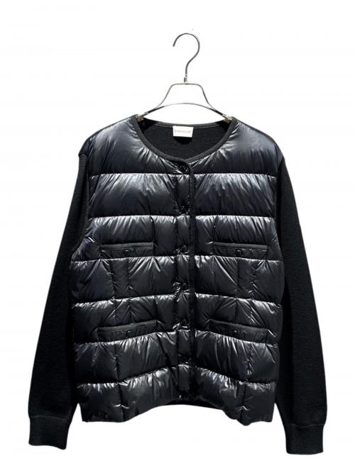 MONCLER（モンクレール）MONCLER (モンクレール) CARDIGAN/ダウンカーディガン ブラック サイズ:XLの古着・服飾アイテム