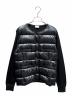 MONCLER（モンクレール）の古着「CARDIGAN/ダウンカーディガン」｜ブラック