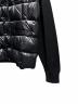 中古・古着 MONCLER (モンクレール) CARDIGAN/ダウンカーディガン ブラック サイズ:XL：130000円