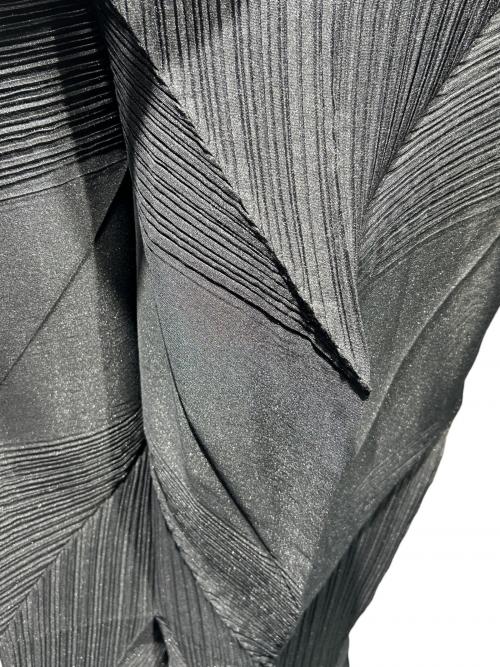 ISSEY MIYAKE（イッセイミヤケ）ISSEY MIYAKE (イッセイミヤケ) プリーツワンピース/IM51FH634 ブラック サイズ:S 未使用品の古着・服飾アイテム