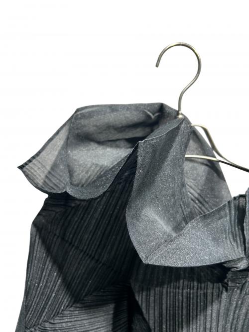 ISSEY MIYAKE（イッセイミヤケ）ISSEY MIYAKE (イッセイミヤケ) プリーツワンピース/IM51FH634 ブラック サイズ:S 未使用品の古着・服飾アイテム