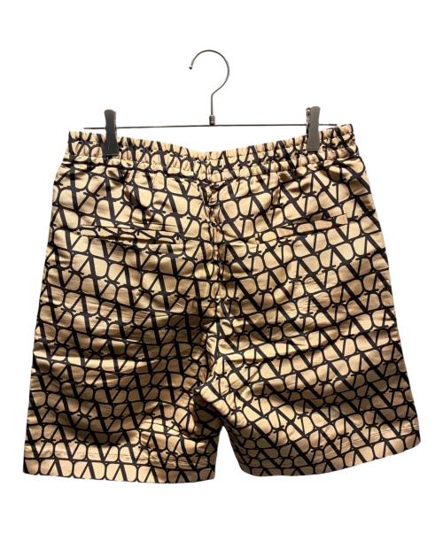 VALENTINO（ヴァレンティノ）VALENTINO (ヴァレンティノ) トワル イコノグラフ バミューダショーツ ベージュ サイズ:46の古着・服飾アイテム