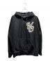 Y-3（ワイスリー）の古着「GRAPHIC LOGO HOODIE」｜ブラック