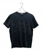 FENDIフェンディ）の古着「ロゴTシャツ」｜ブラック