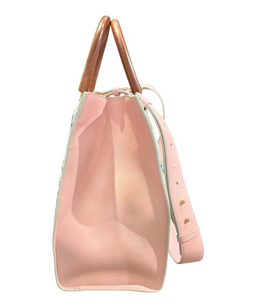 BVLGARI（ブルガリ）BVLGARI (ブルガリ) CASABLANCA (カサブランカ) トートバッグ ホワイト サイズ:-の古着・服飾アイテム