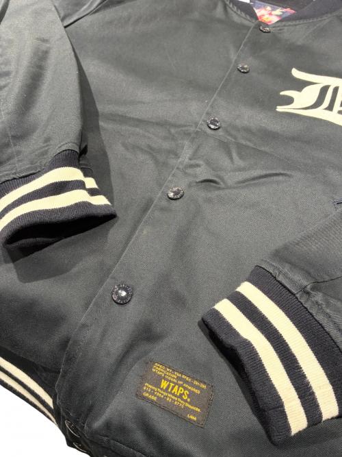 WTAPS（ダブルタップス）WTAPS (ダブルタップス) TEAM JACKETリバーシブルスタジャン ブラック サイズ:Freeの古着・服飾アイテム