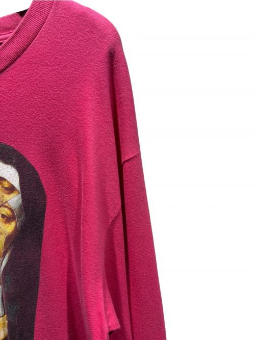 SUPREME（シュプリーム）SUPREME (シュプリーム) Nun Long Sleeve Tee ショッキングピンク サイズ:Lの古着・服飾アイテム