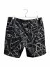 SUPREME (シュプリーム) Gonz Embroidered Map Sweatshort ブラック サイズ:L：16000円